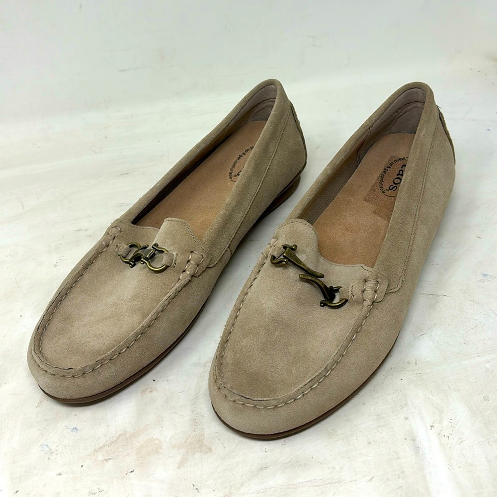 Taos bit moc suede loafers women’s size 10